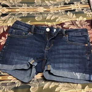 3/$22 Aeropostale Jean Shorts size 3/4